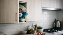 Jak uporządkować pojemniki na żywność, żeby wreszcie przestały wypadać z szafki