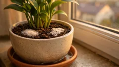 Biały nalot na ziemi w doniczce: jak odróżnić pleśń od soli i szybko zareagować